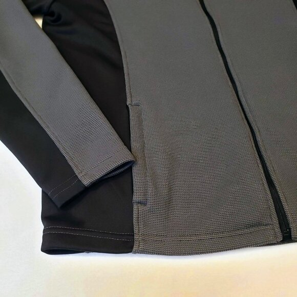 SPYDER Constant Full-Zip Jacket M Men's Sweater Fleece Gray Black - Picture 6 of 9